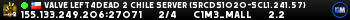 Valve Left4Dead 2 Chile Server (srcds1020-scl1.241.57)