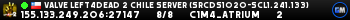Valve Left4Dead 2 Chile Server (srcds1020-scl1.241.133)