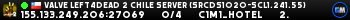 Valve Left4Dead 2 Chile Server (srcds1020-scl1.241.55)