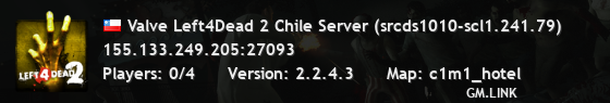 Valve Left4Dead 2 Chile Server (srcds1010-scl1.241.79)