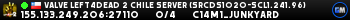Valve Left4Dead 2 Chile Server (srcds1020-scl1.241.96)