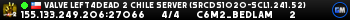 Valve Left4Dead 2 Chile Server (srcds1020-scl1.241.52)