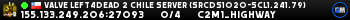 Valve Left4Dead 2 Chile Server (srcds1020-scl1.241.79)