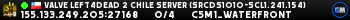 Valve Left4Dead 2 Chile Server (srcds1010-scl1.241.154)