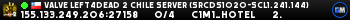 Valve Left4Dead 2 Chile Server (srcds1020-scl1.241.144)