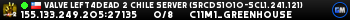 Valve Left4Dead 2 Chile Server (srcds1010-scl1.241.121)