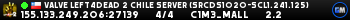 Valve Left4Dead 2 Chile Server (srcds1020-scl1.241.125)