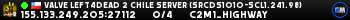 Valve Left4Dead 2 Chile Server (srcds1010-scl1.241.98)