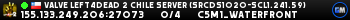 Valve Left4Dead 2 Chile Server (srcds1020-scl1.241.59)