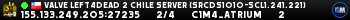 Valve Left4Dead 2 Chile Server (srcds1010-scl1.241.221)