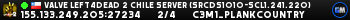 Valve Left4Dead 2 Chile Server (srcds1010-scl1.241.220)