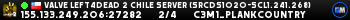 Valve Left4Dead 2 Chile Server (srcds1020-scl1.241.268)