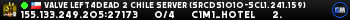 Valve Left4Dead 2 Chile Server (srcds1010-scl1.241.159)