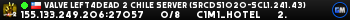 Valve Left4Dead Chile Server (srcds1020-scl1.241.43)