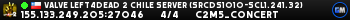 Valve Left4Dead 2 Chile Server (srcds1010-scl1.241.32)