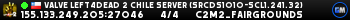 Valve Left4Dead 2 Chile Server (srcds1010-scl1.241.32)