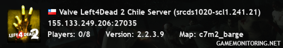 Valve Left4Dead 2 Chile Server (srcds1020-scl1.241.21)