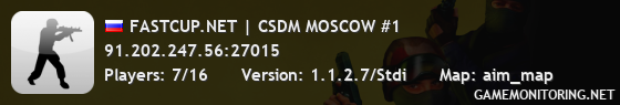 FASTCUP.NET | CSDM MOSCOW #1