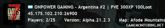 ONPOWER GAMING - Argentina #2 | PVE 300XP 100Loot