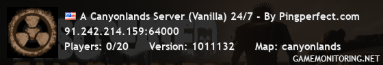 A Canyonlands Server (Vanilla) 24/7 - By Pingperfect.com