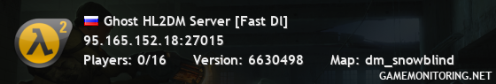 Ghost HL2DM Server [Fast Dl]