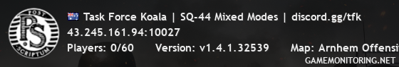 Task Force Koala | SQ-44 Mixed Modes | discord.gg/tfk