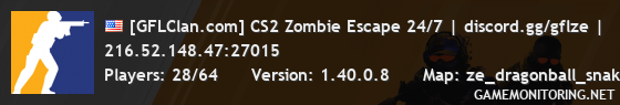 [GFLClan.com] CS2 Zombie Escape 24/7 | discord.gg/gflze |