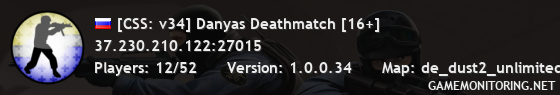 [CSS: v34] Danyas Deathmatch [16+]