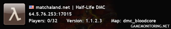 matchaland.net | Half-Life DMC