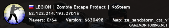 LEGION | Zombie Escape Project | NoSteam