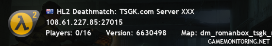 HL2 Deathmatch: TSGK.com Server XXX