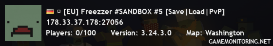  [EU] Freezzer #SANDBOX #5 [Save|Load|PvP]