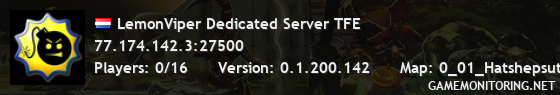 LemonViper Dedicated Server TFE