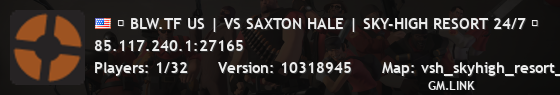 █ BLW.TF US | VS SAXTON HALE | SKY-HIGH RESORT 24/7 █