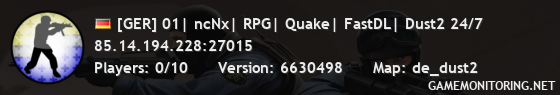 [GER] 01| ncNx| RPG| Quake| FastDL| Dust2 24/7