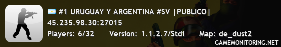 #1 URUGUAY Y ARGENTINA #SV |PUBLICO|