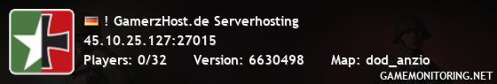 ! GamerzHost.de Serverhosting