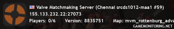 Valve Matchmaking Server (Chennai srcds1012-maa1 #59)