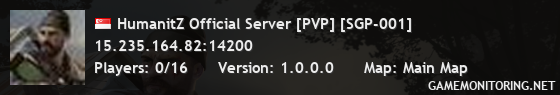 HumanitZ Official Server [PVP] [SGP-001]