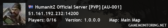 HumanitZ Official Server [PVP] [AU-001]