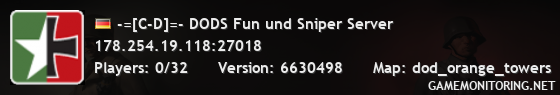 -=[C-D]=- DODS Fun und Sniper Server