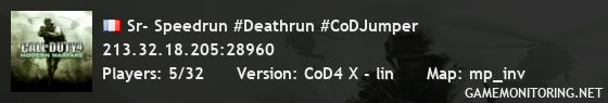 Sr- Speedrun #Deathrun #CoDJumper