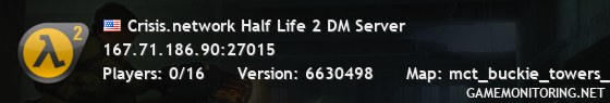 Crisis.network Half Life 2 DM Server