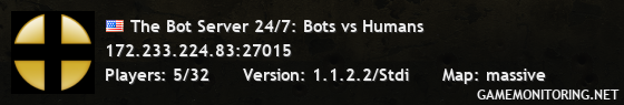 The Bot Server 24/7: Bots vs Humans