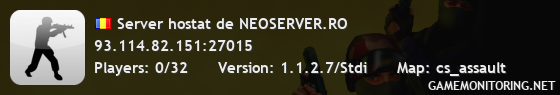 Server hostat de NEOSERVER.RO