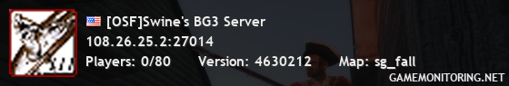 [OSF]Swine's BG3 Server
