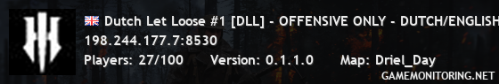 Dutch Let Loose #1 [DLL] - OFFENSIVE ONLY - DUTCH/ENGLISH - [NE