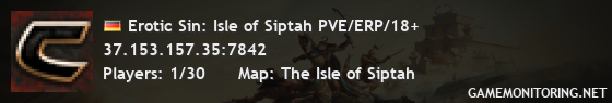 Erotic Sin: Isle of Siptah PVE/ERP/18+