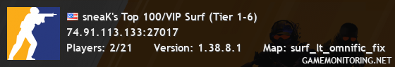 sneaK's Top 100/VIP Surf (Tier 1-6)