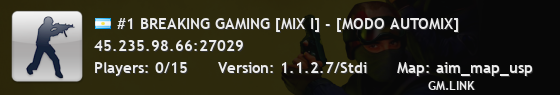 #1 BREAKING GAMING [MIX I] - [MODO AUTOMIX]